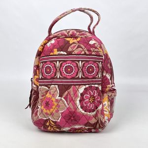 Vera Bradley Lunch Bunch Food Tote Bag School Quilted Floral Carnaby Pattern